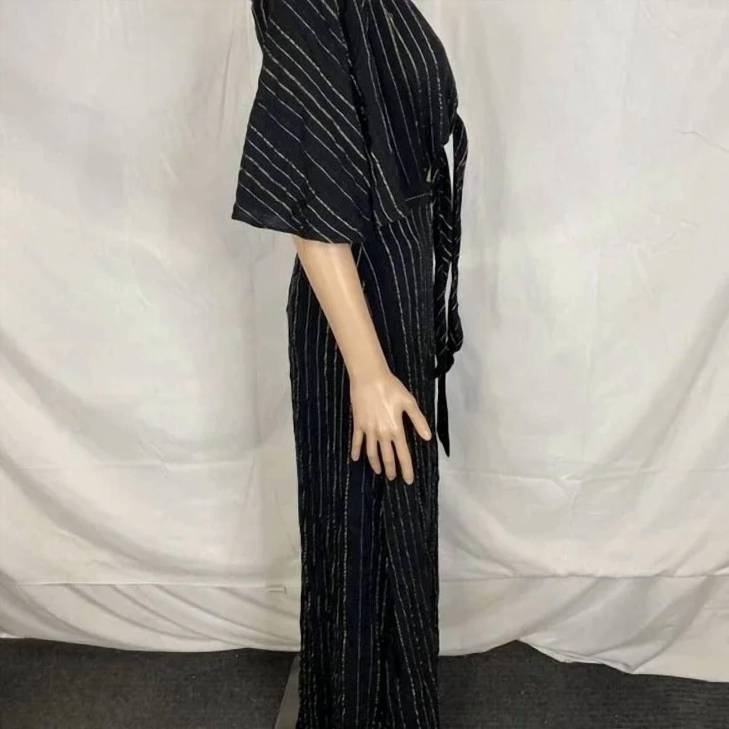 Bcbgmaxazria - Women's Stripe Full Wrap Cut-out Dress
