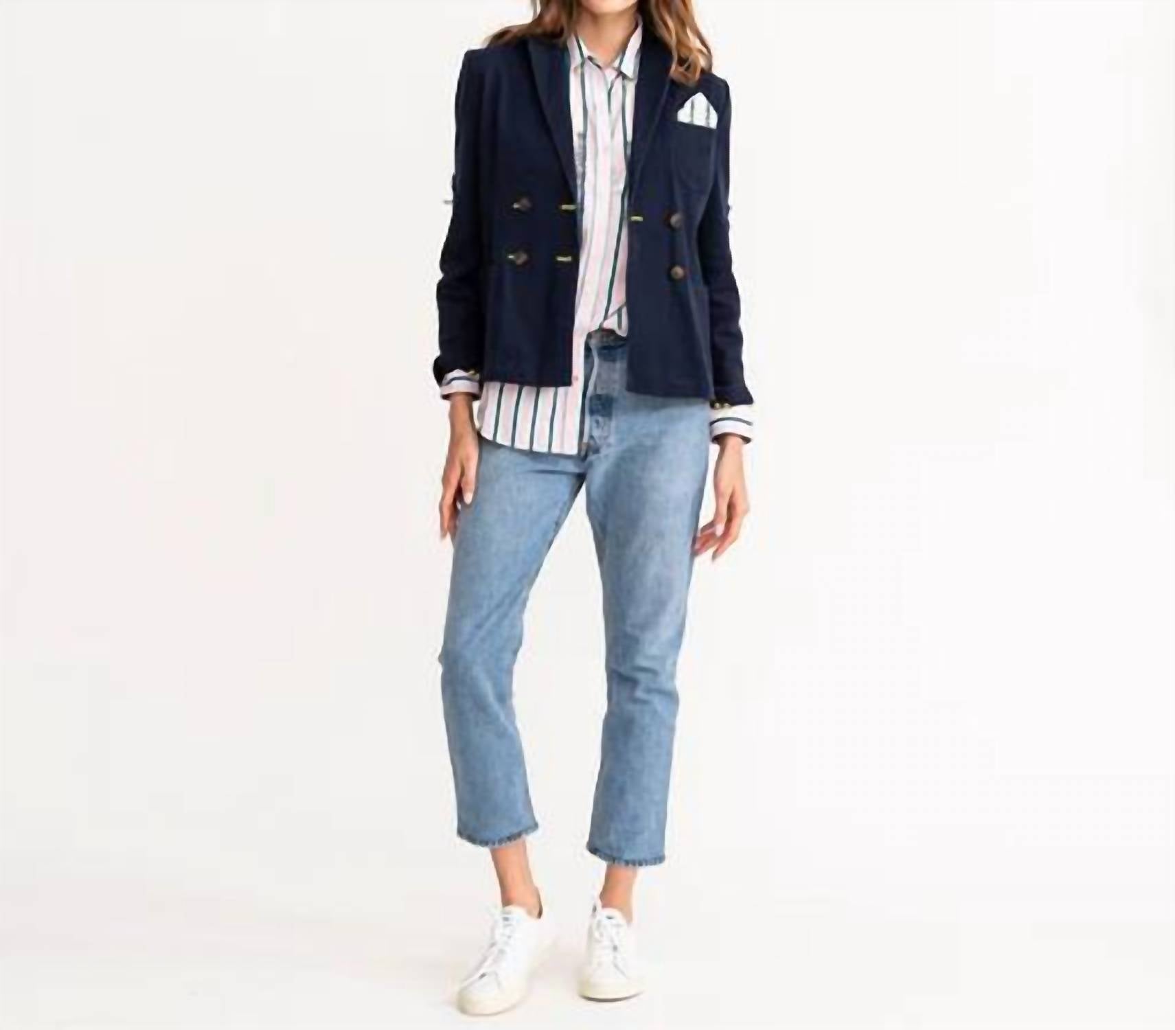 Kerri Rosenthal - Marti Striped Actually Shirt