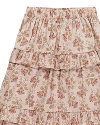 Rylee + Cru - Girls' Ruffled Midi Skirt
