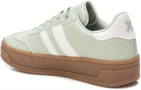 Xti Women's Lace Up Sneakers in aqua - women's sneaker - alternate view