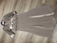 Montage By Mon Cheri - Women's Silky Crepe Suit and Mock Strapless A-line Dress Set
