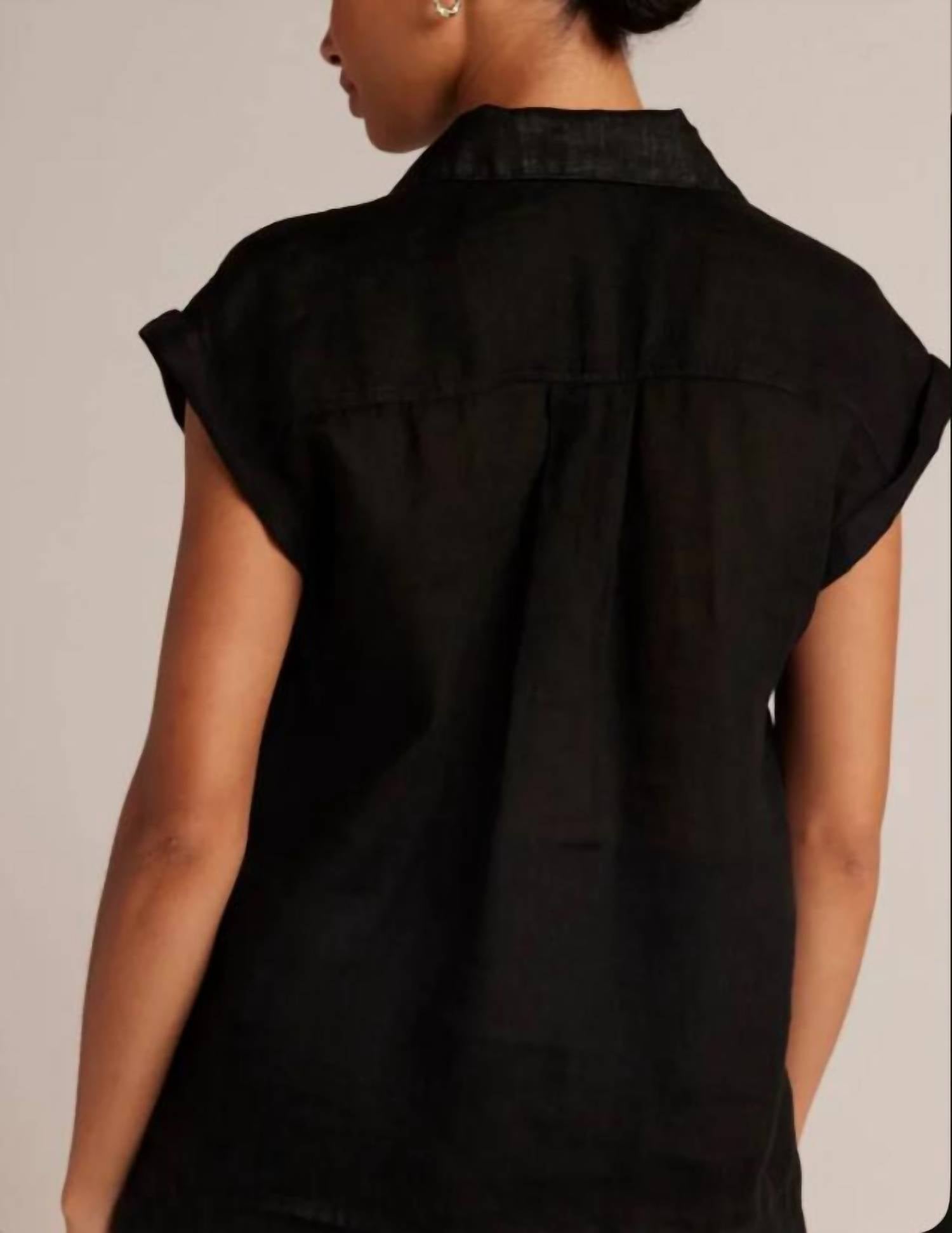 Bella Dahl - Cap Sleeve Henley Top