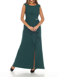 Joseph Ribkoff - Ruffled Mermaid Evening Dress