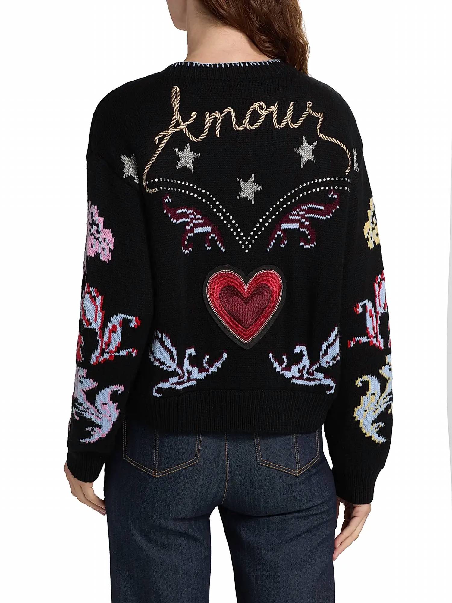 Cinq A Sept - Western Collage Cardigan