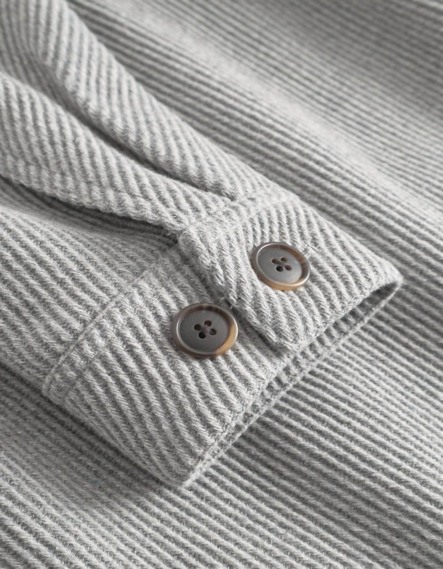 Les Deux Nash Twill Wool Jacket in grey - men's jacket - view 4