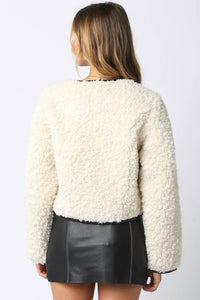 Olivaceous - Alia Shearling Jacket