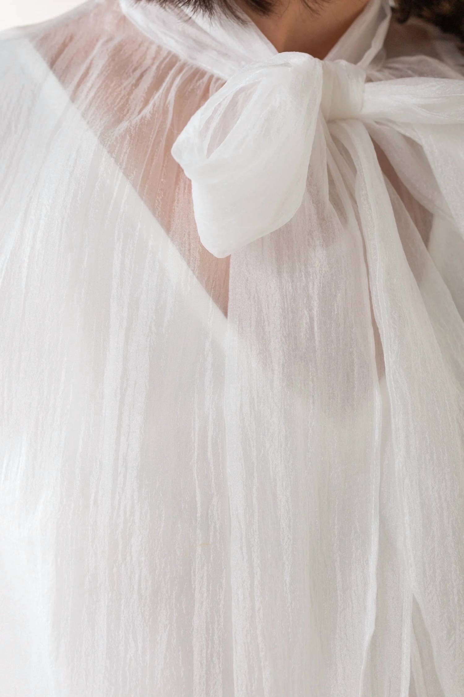Lucy Paris - Natasia Sheer Blouse