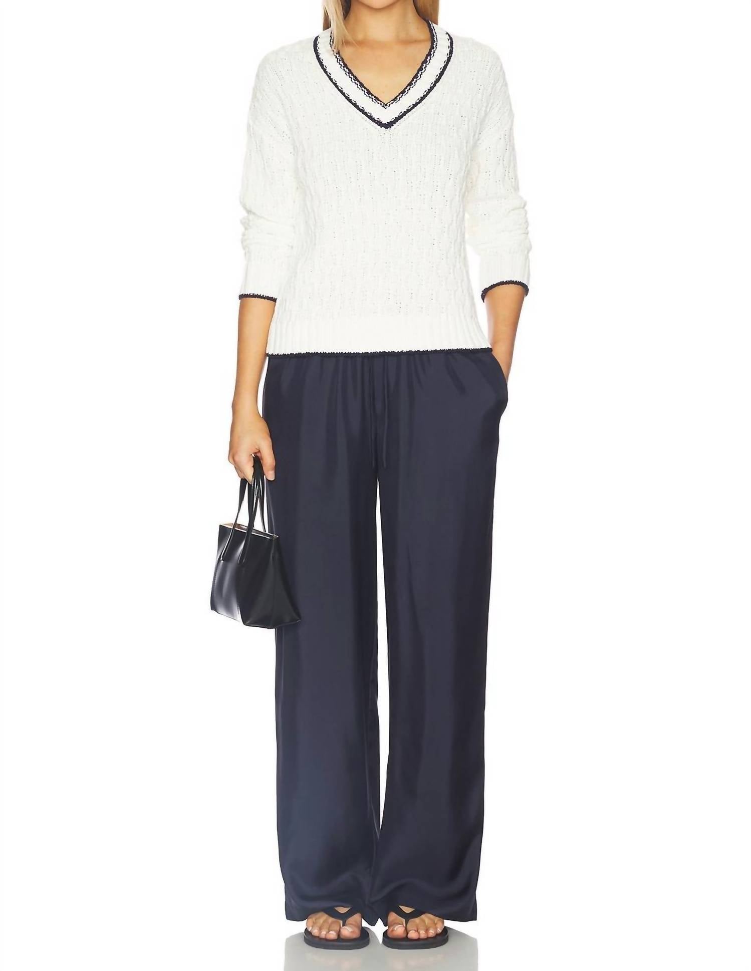 Stitches & Stripes - Flannery V-neck Pullover