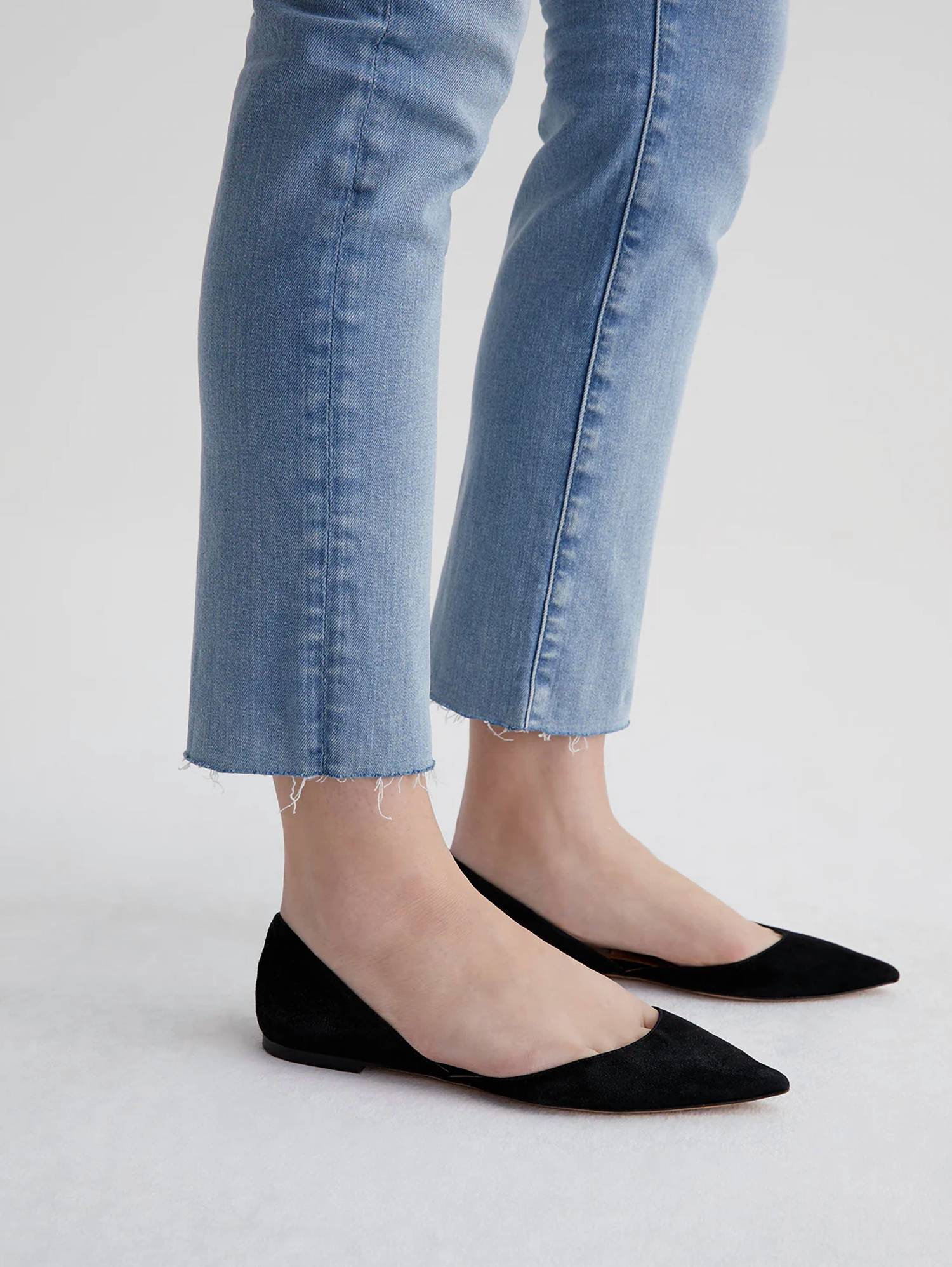 Ag Jeans - Mari Crop High-rise Slim Straight Jean