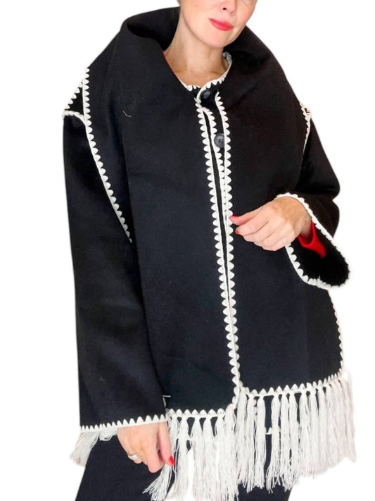 Beulahstyle - Coat with Scarf Collar