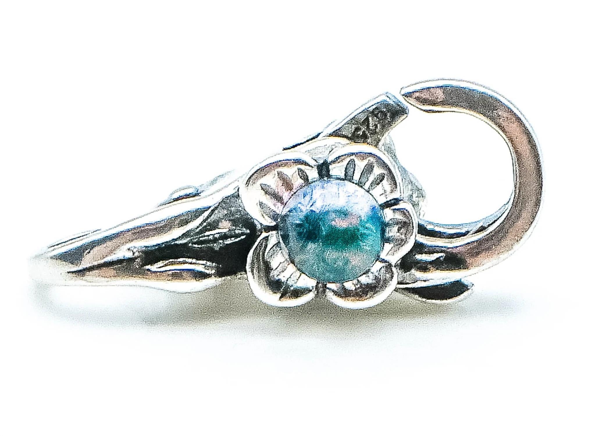 Trollbeads - Women's Flower Dichroic Lock Clasp