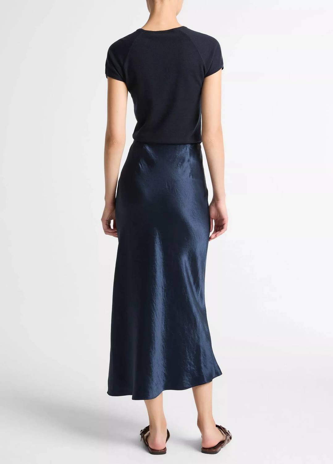 Vince - Side Slit Slip Skirt