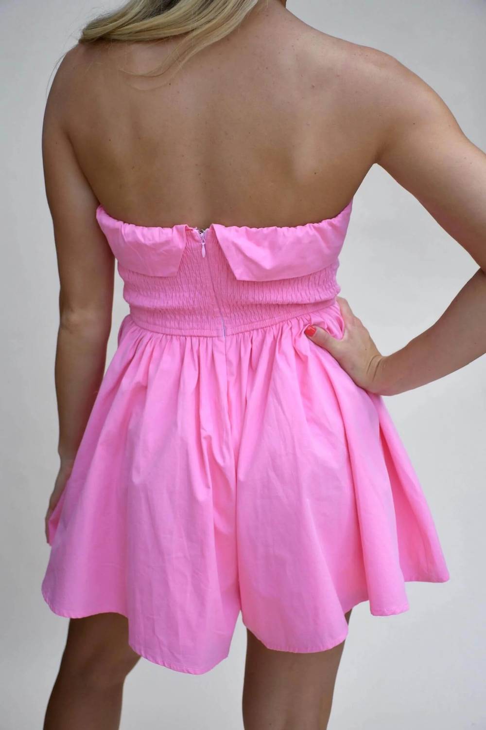 Mable - Shelby Strapless Romper