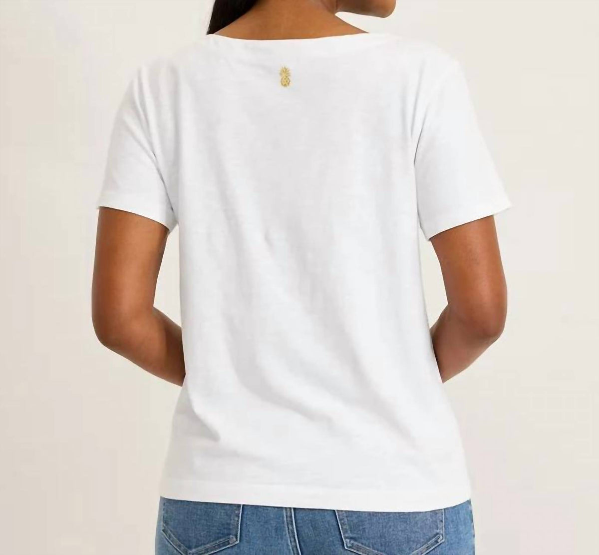 Tommy Bahama - Crochet Pineapple Lux Tee