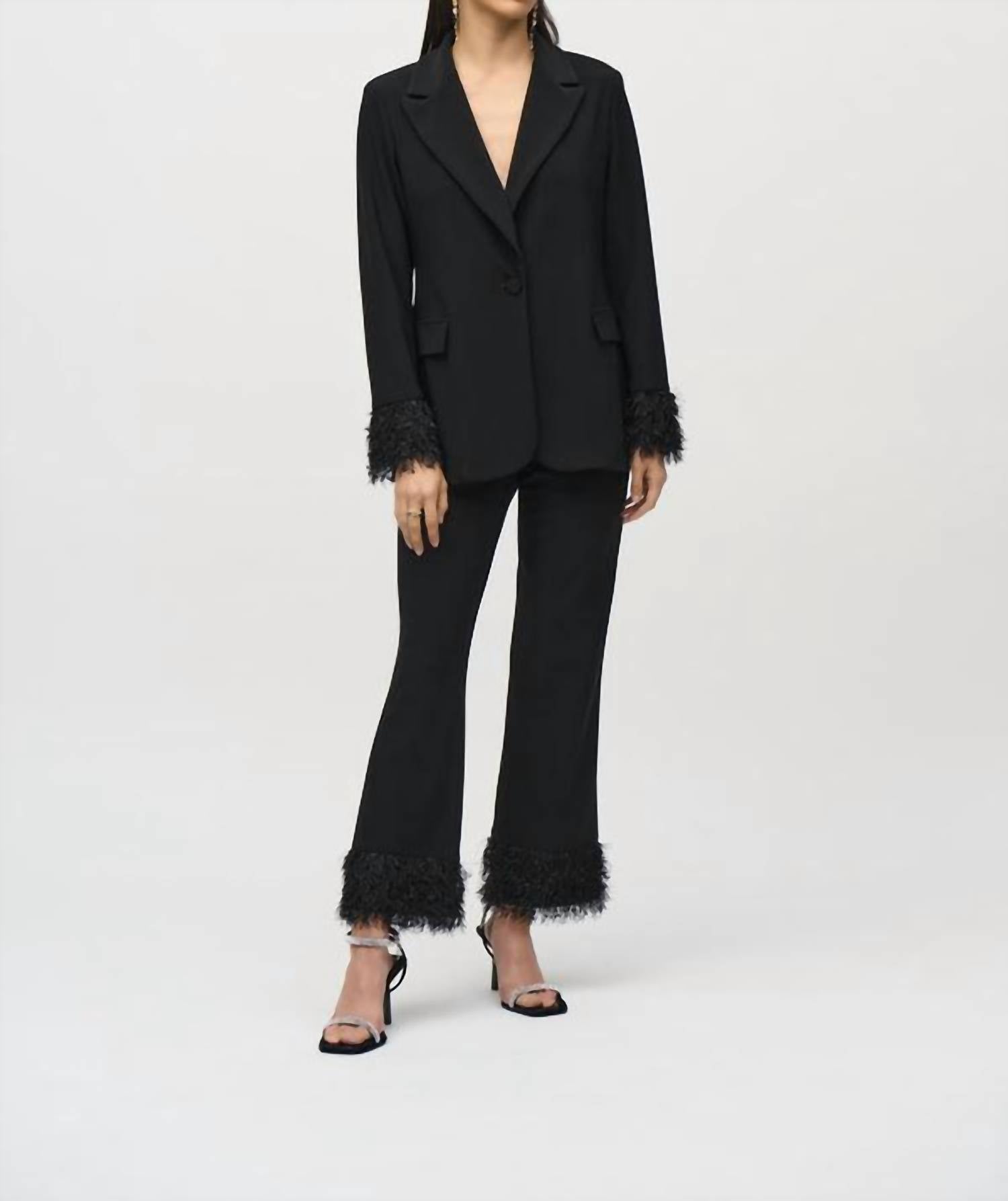 Joseph Ribkoff - Novelty Flare Pants