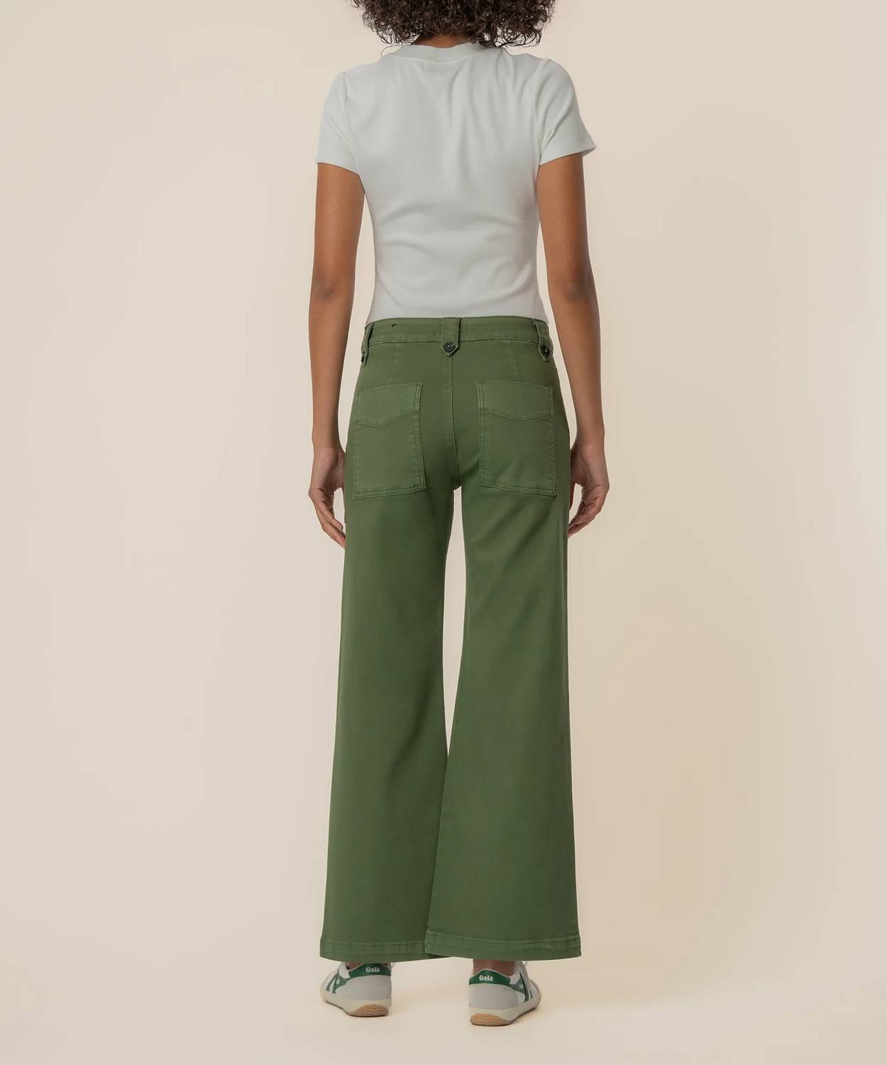 Kut From The Kloth - Meg High Rise Wide Leg Pants With Pockets
