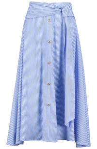 Bishop + Young - Summer Poplin Midi Skirt