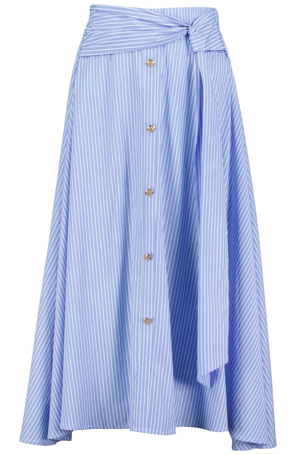 Bishop + Young - Summer Poplin Midi Skirt