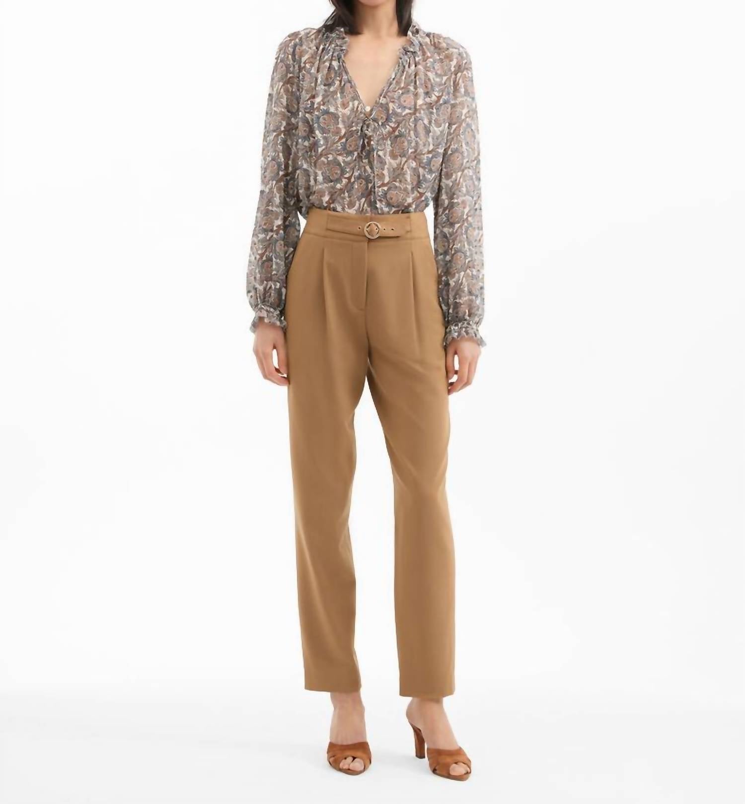 Veronica Beard - Wisteria Cropped Pants