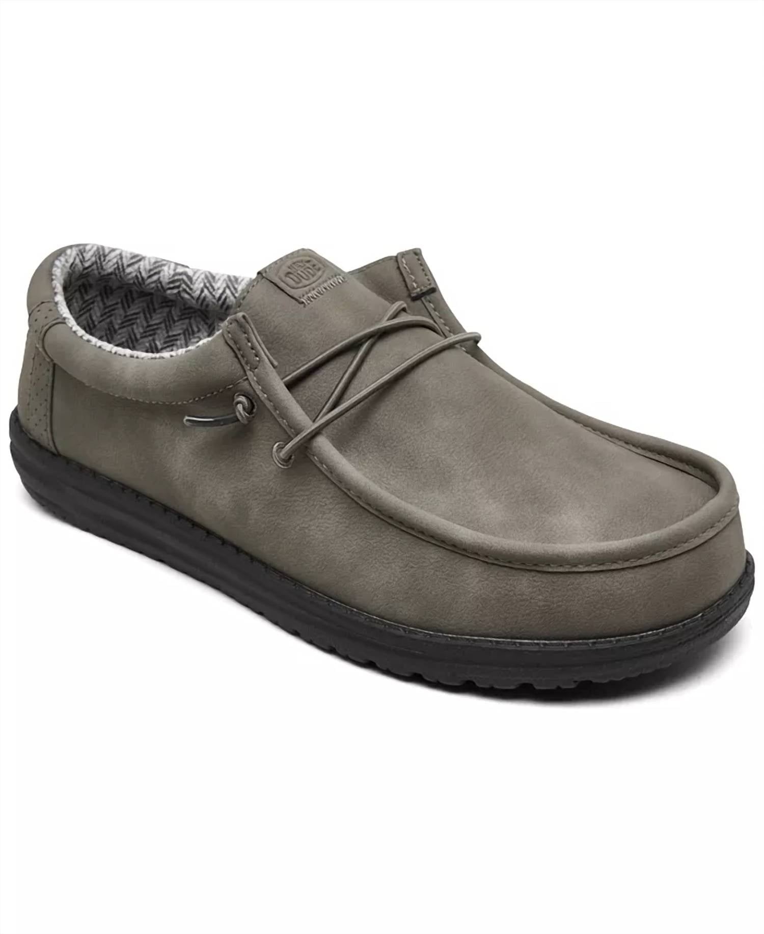 Hey Dude - Men's Wally Classic Slip-on Casual Moccasin Sneakers