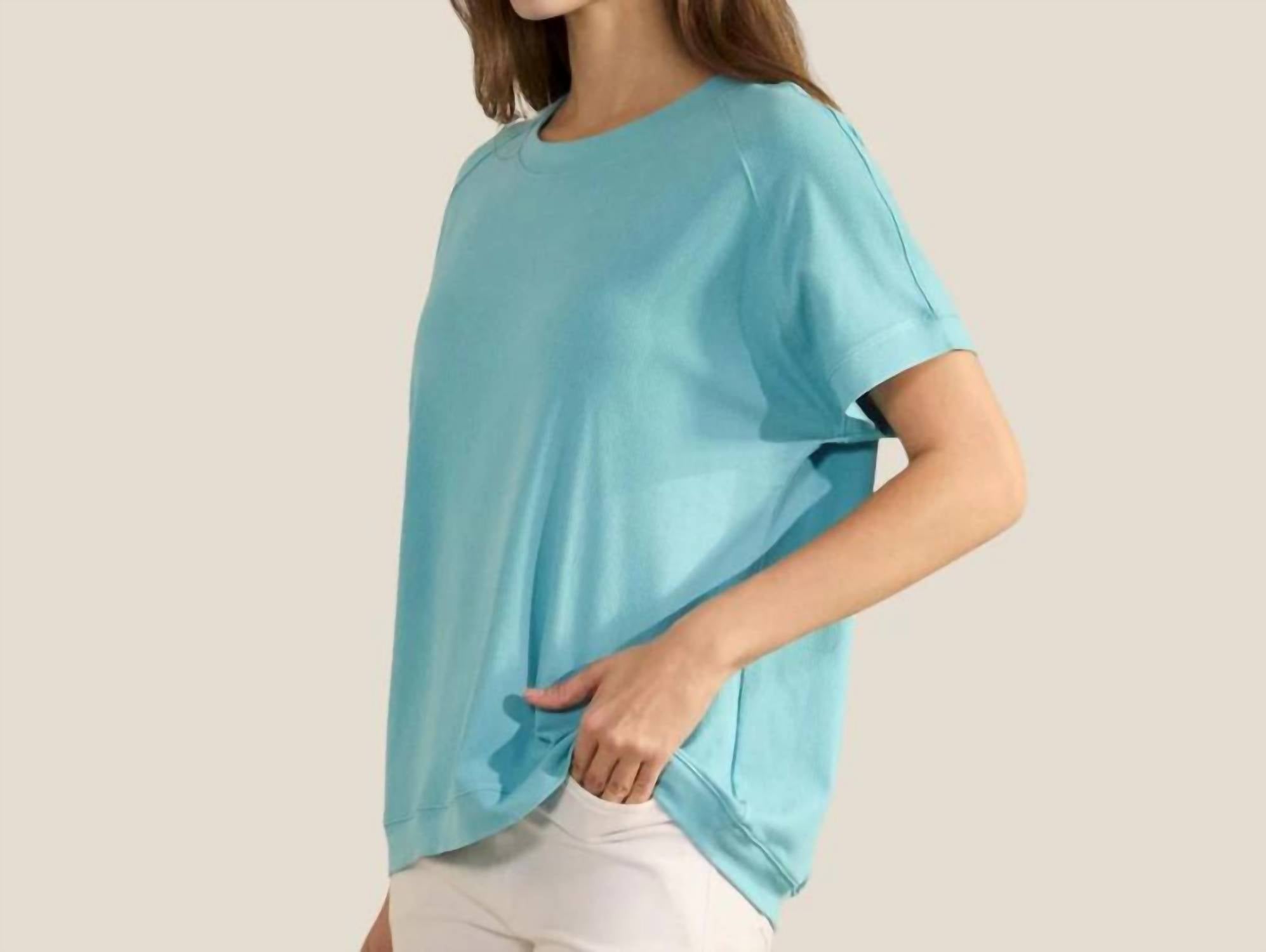 Yelete - Everyday Soft Ribbed Loose Fit Top