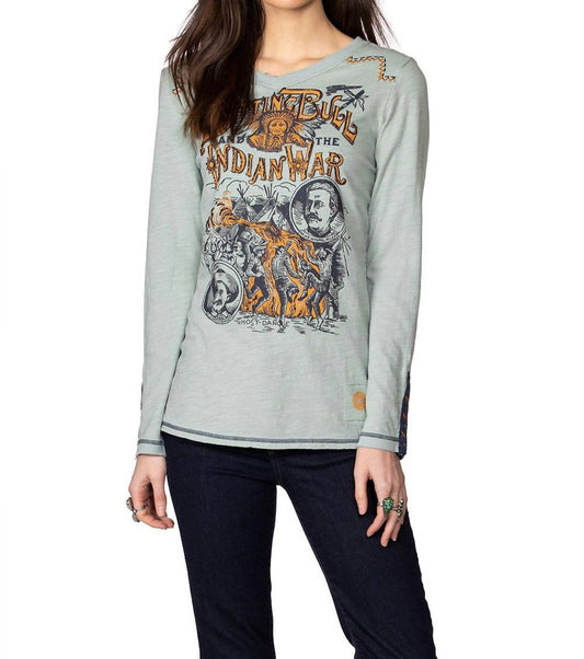 Double D Ranch - Sitting Bull & The Indian War Tee Top