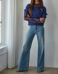 By Together - Crochet Round Sweater