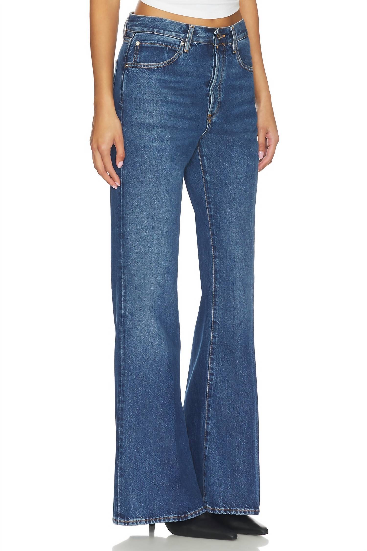 Frame - Lax High Rise Jeans