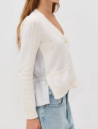 Sea - Lavinia Striped Long Sleeve Cardigan
