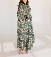 Polagram Rayne Maxi Dress in green - women's dress - view 5