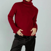 Brazeau Tricot - Cashmere Chunky Turtleneck Sweater