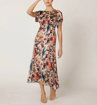 Cleobella Gia Ankle Maxi Dress in tamayo print - women's dress