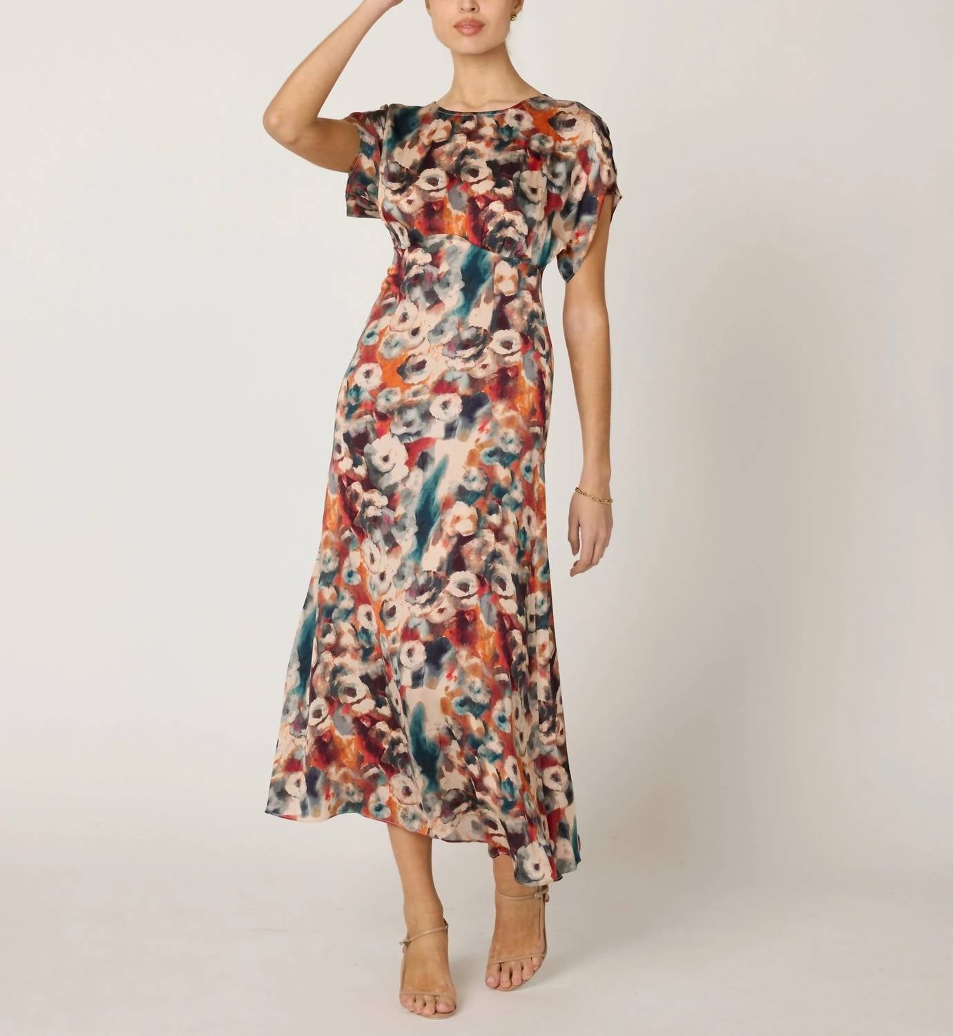 Cleobella Gia Ankle Maxi Dress in tamayo print - women's dress