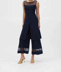 Joseph Ribkoff - Silky Knit And Mesh Tunic