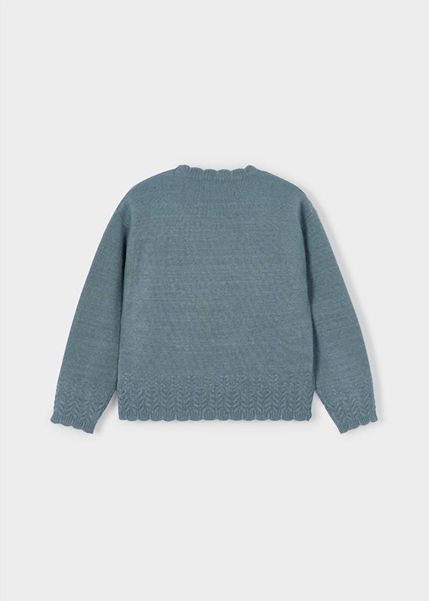 Mayoral - Girl's Soft Pointelle Sweater