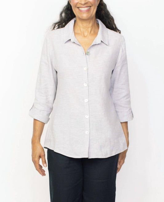 Habitat - Lined Blend Button Front Shaped Shirt