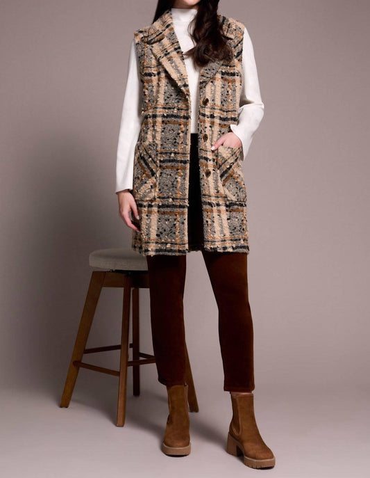 Tribal - Wide Notch Collar Vest