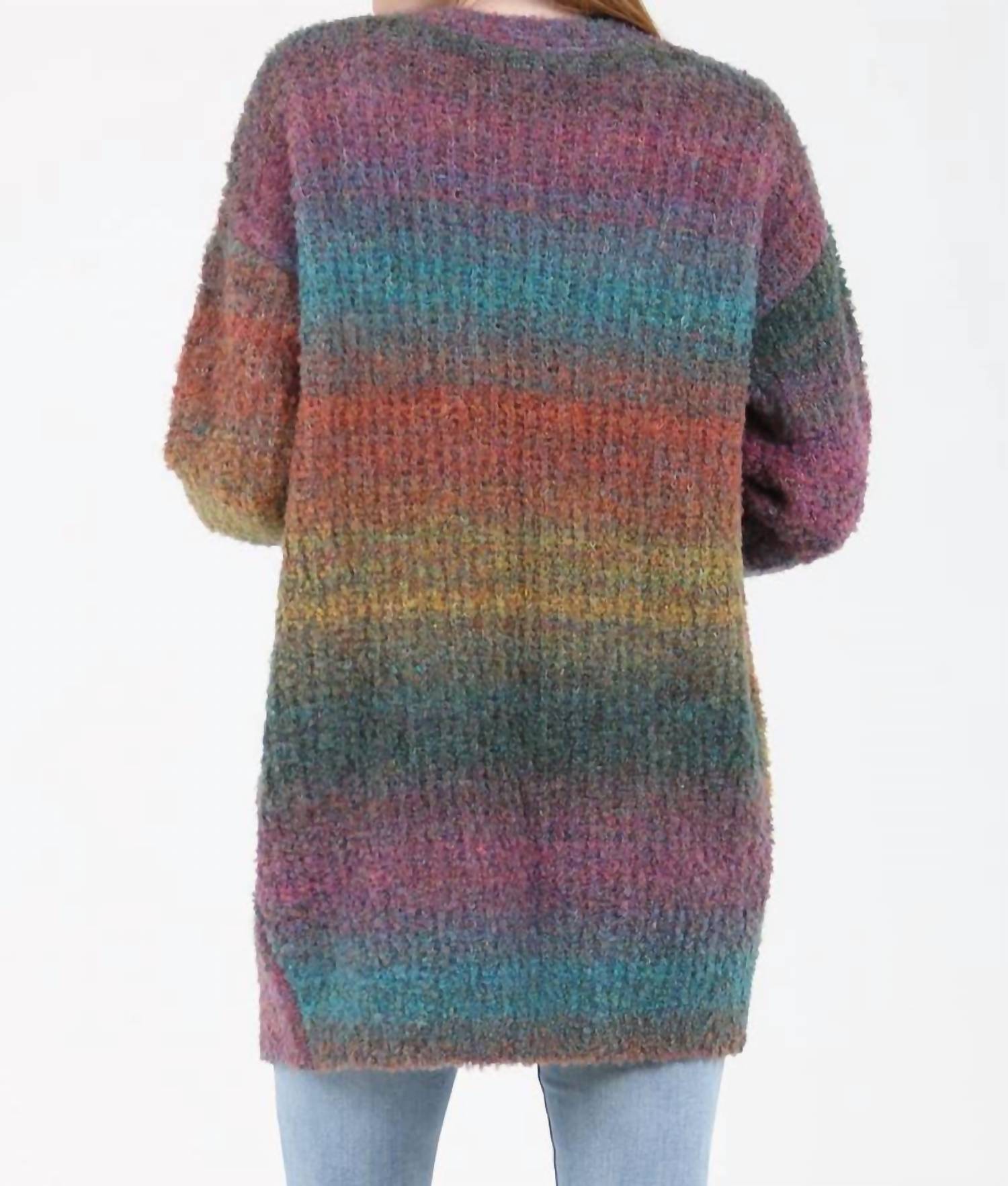 Angie - Sunset Ombre Soft Cardigan