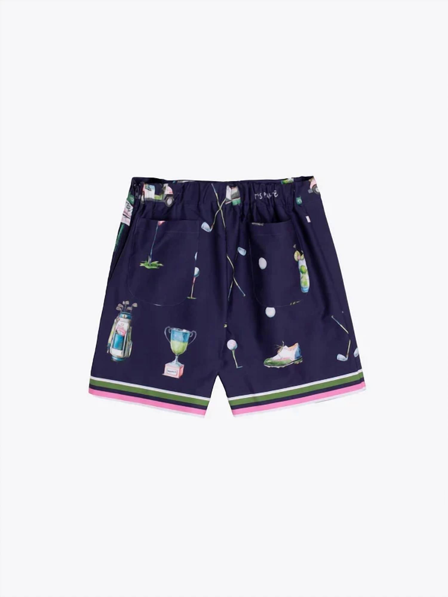 Vilagallo - Women's Golf Print Shorts