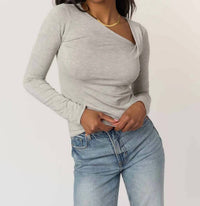 Project Social T - Rosa Twist Long Sleeve Top