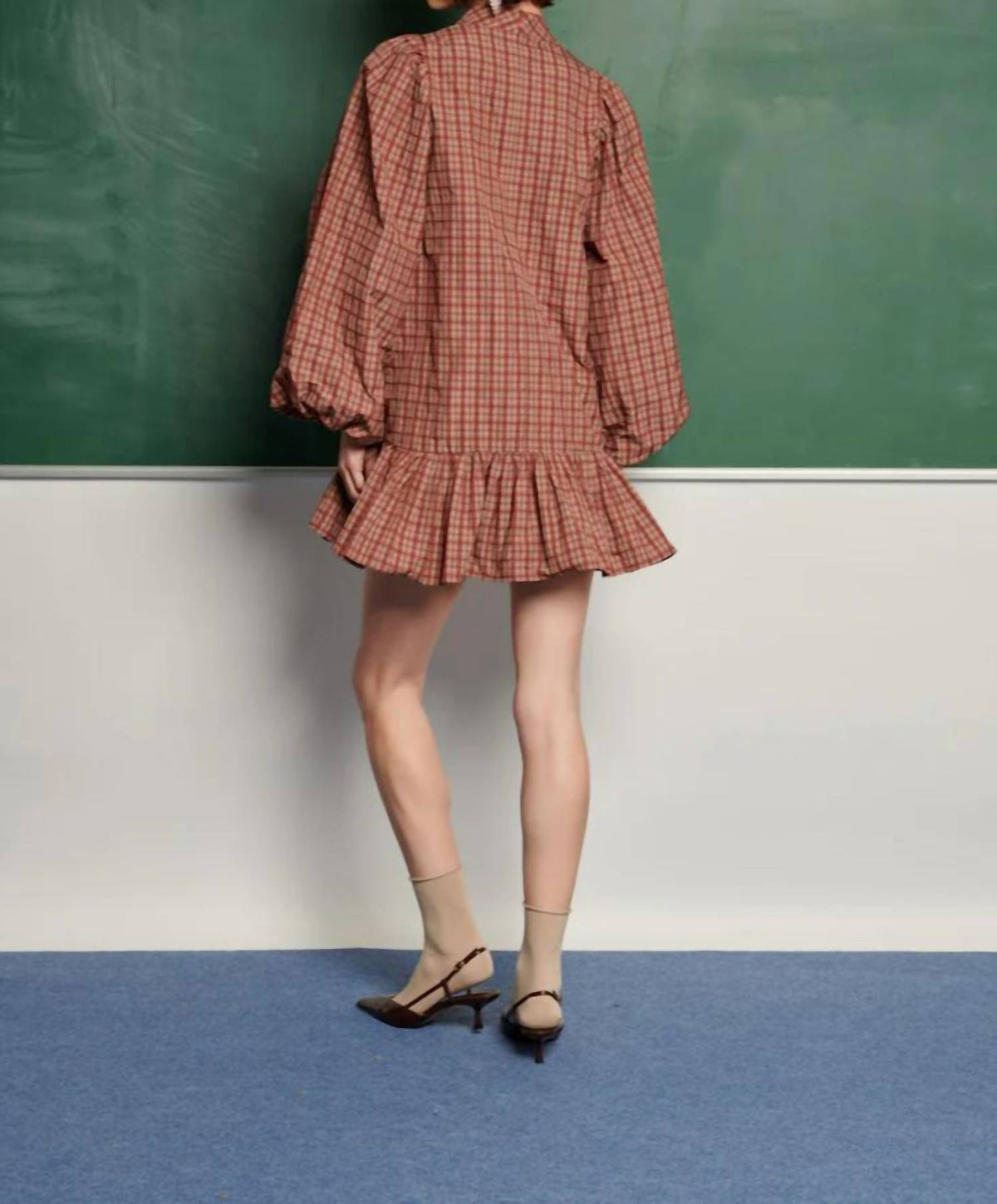 Ghospell - Dominica Plaid Dress