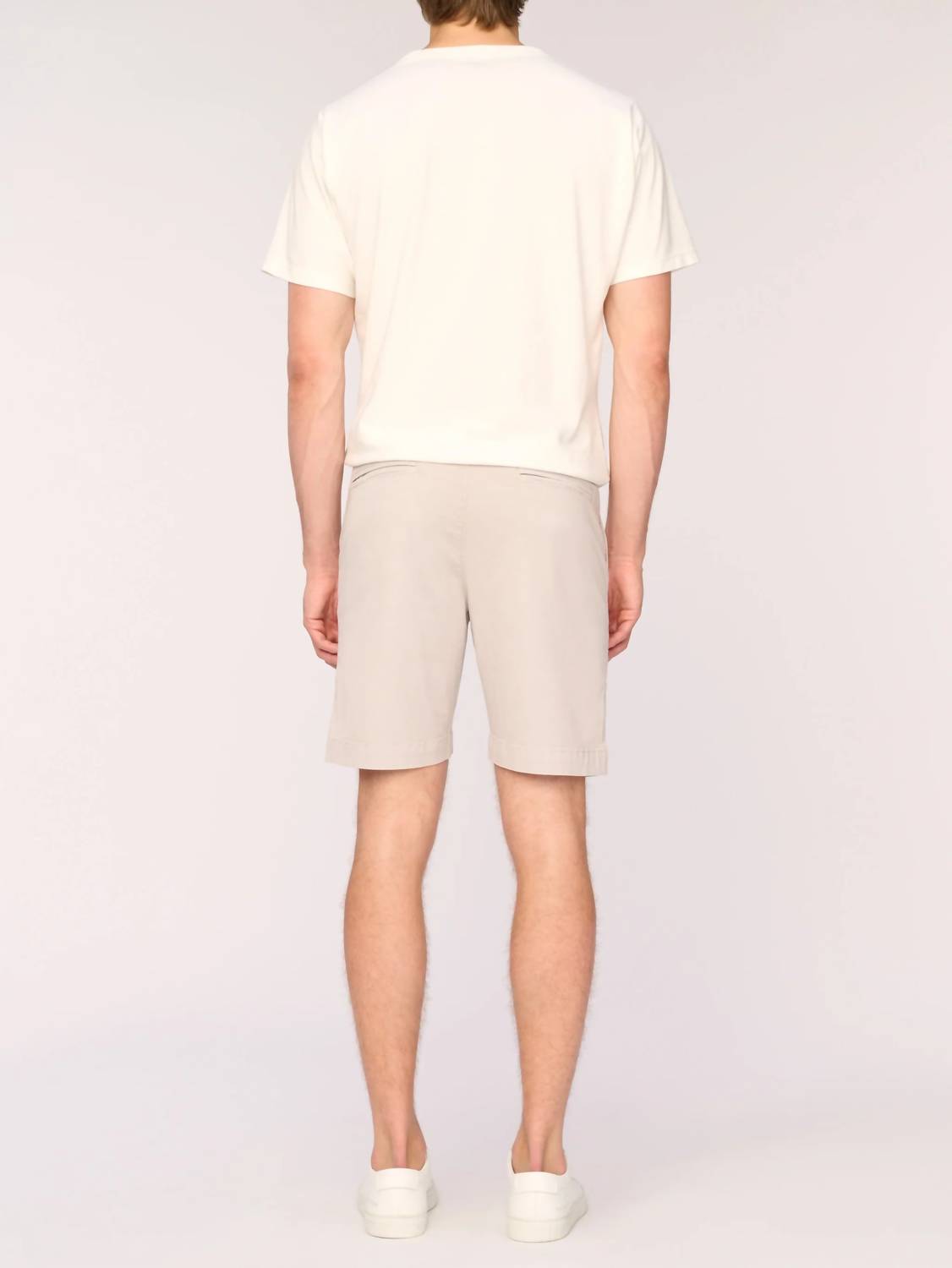 DL1961 - Women's Jake Chino Shorts in light grey - men's shorts - detail view