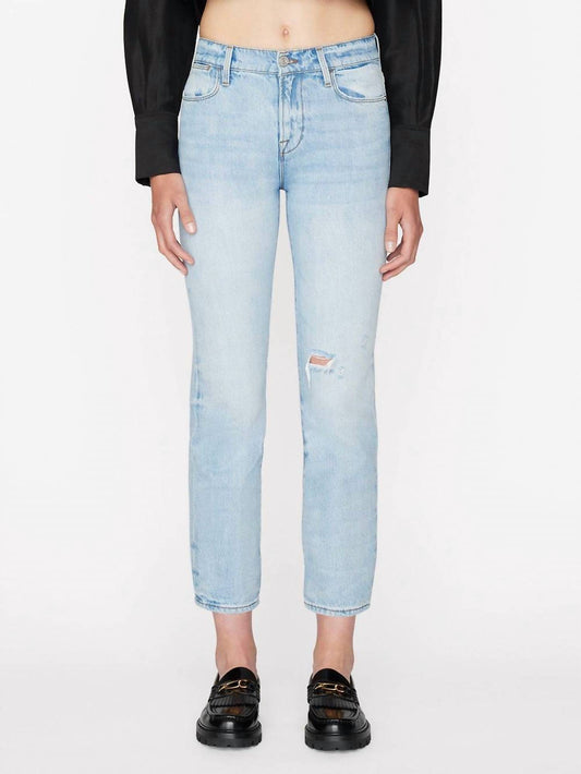 Frame - Le High Rise Straight Jeans