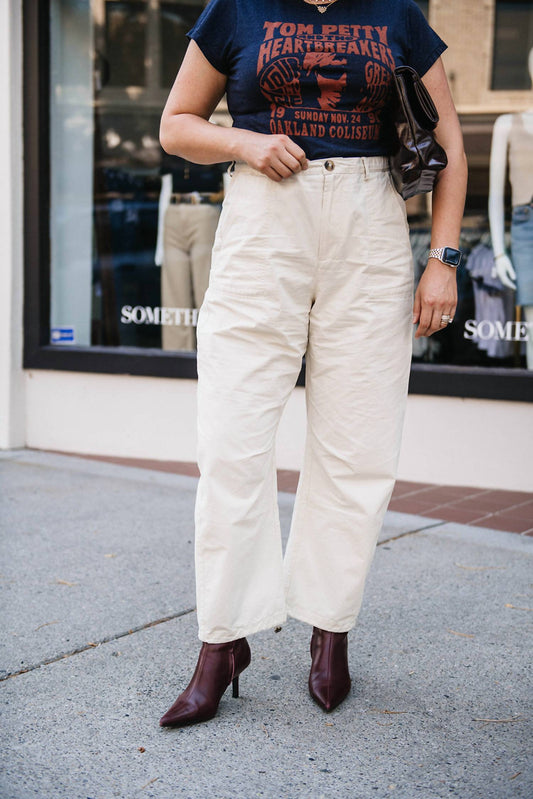 Heartloom - Twill Barrel Pant