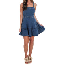 Flying Tomato - Celebrate You Denim Mini Dress