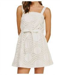 Strut & Bolt - Dotted Crochet Mini Dress