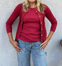 Dylan - Rowan Rib Cardigan