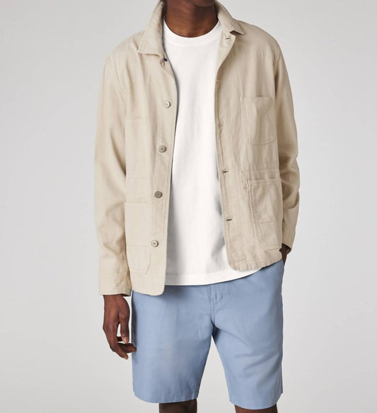 Paul Smith - Cotton-linen Broad Stripe Zebra Work Jacket