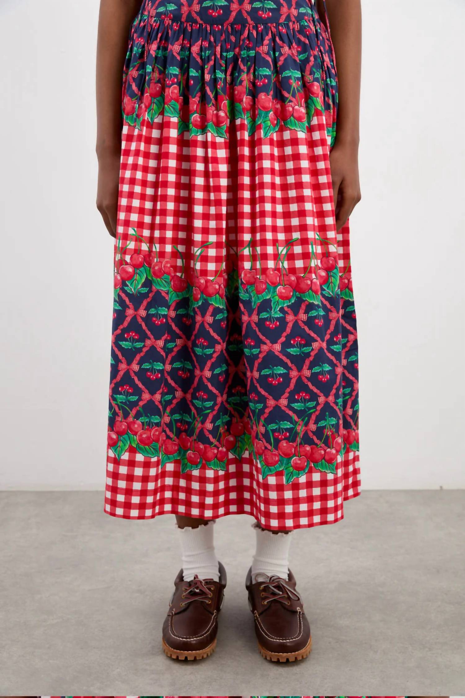 Damson Madder - Kelia Midi Dress