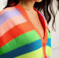 Lisa Todd - Luminosa Striped Sweater